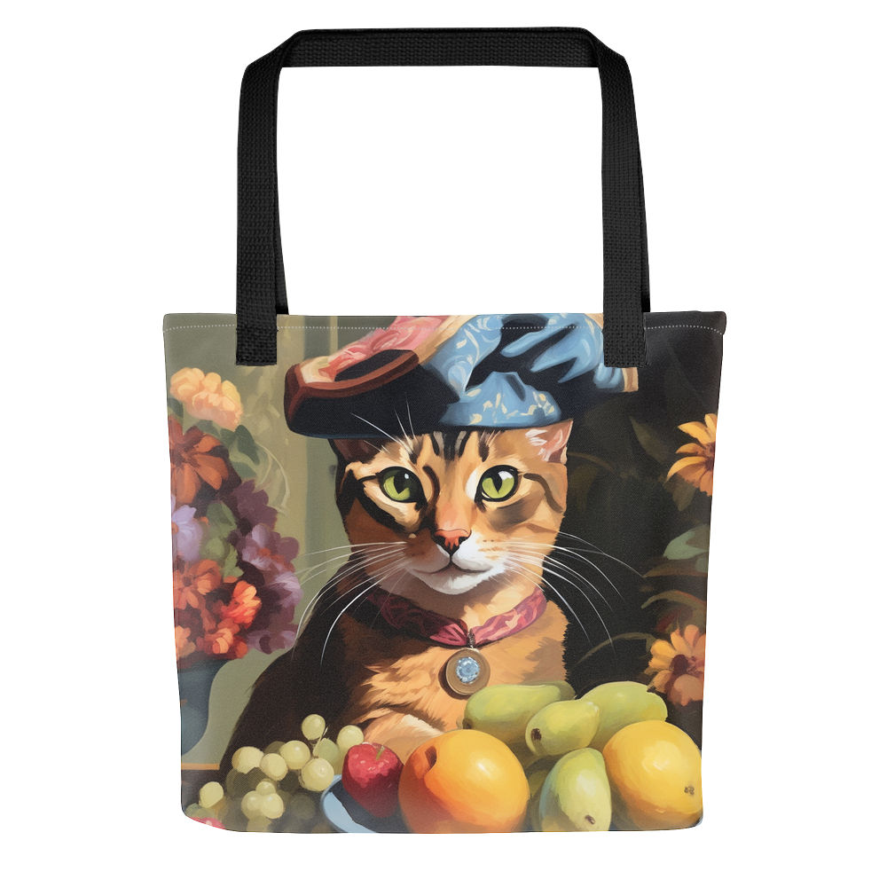 PugMug Custom Tabby Abyssinian Cat Tote