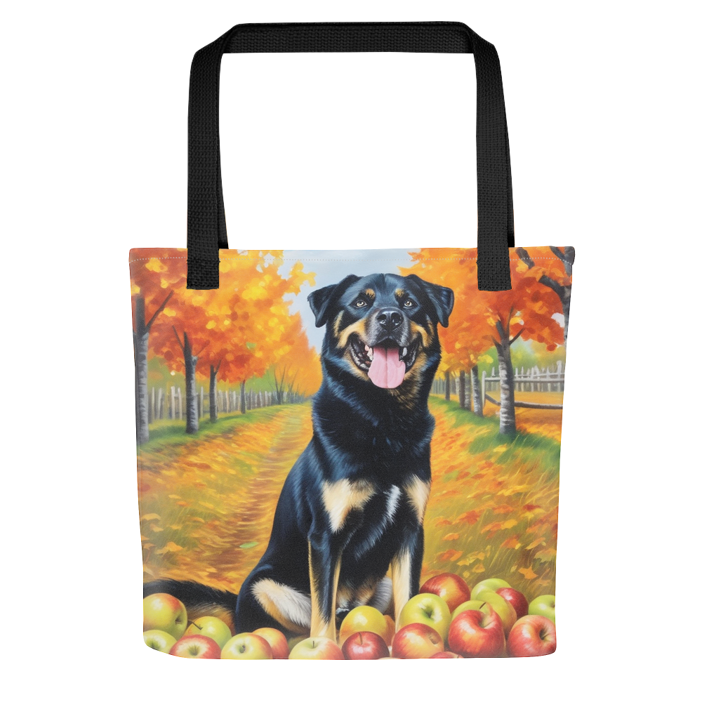 PugMug Custom Blue Tote
