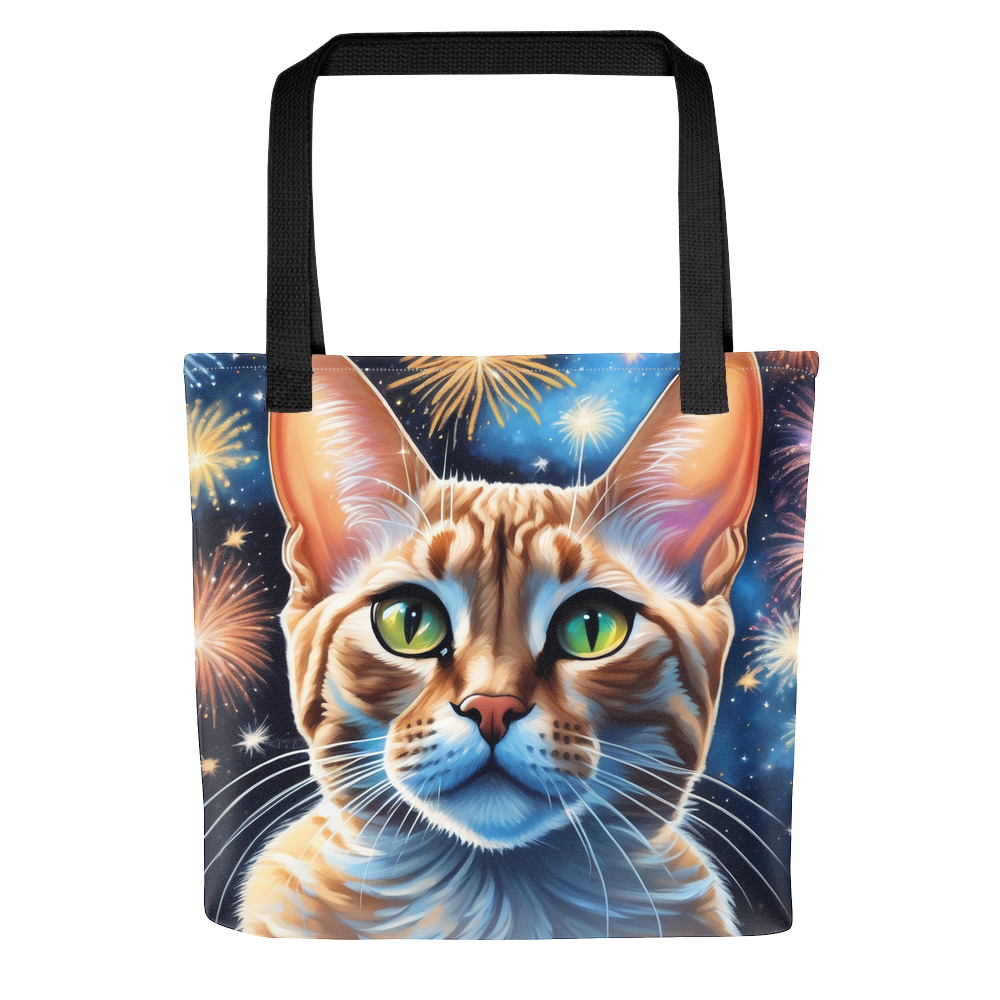 PugMug Custom Tabby Devon Rex Cat Tote