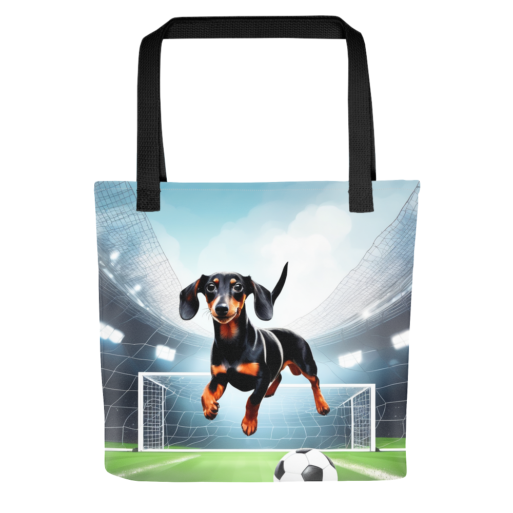 PugMug Custom Black Dachshund Tote