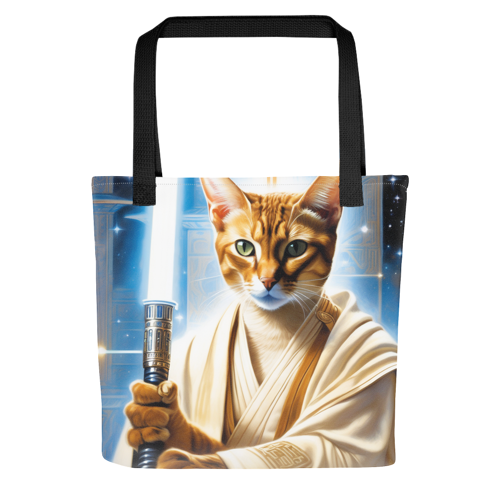 PugMug Custom White Abyssinian Cat Tote
