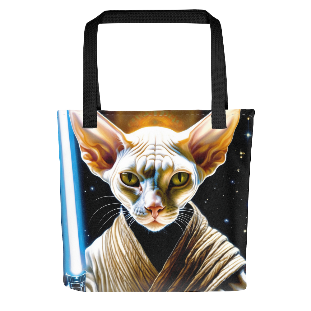 PugMug Custom White Sphynx Cat Tote