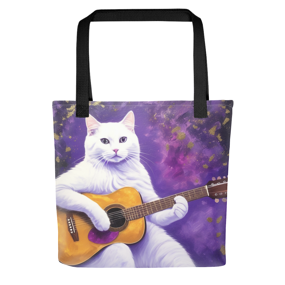 PugMug Custom White Companion Cat Tote