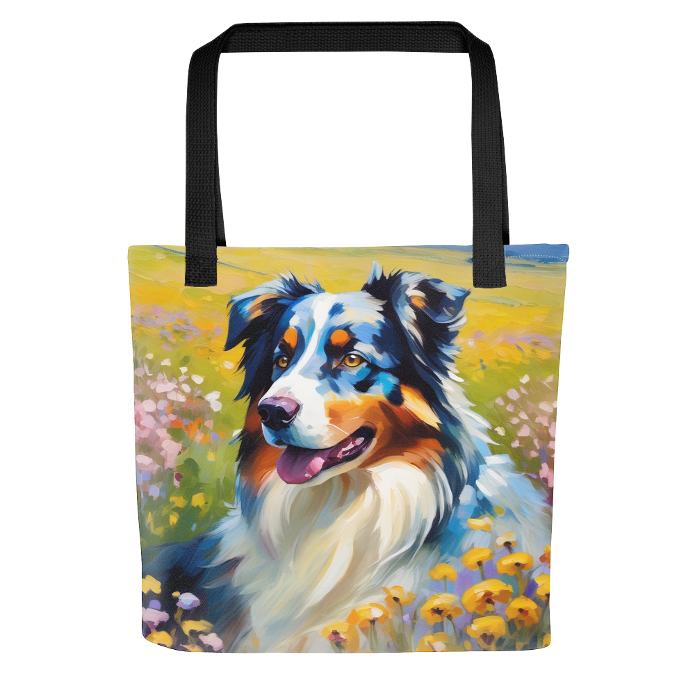 PugMug Custom Australian Shepherd Dog Tote