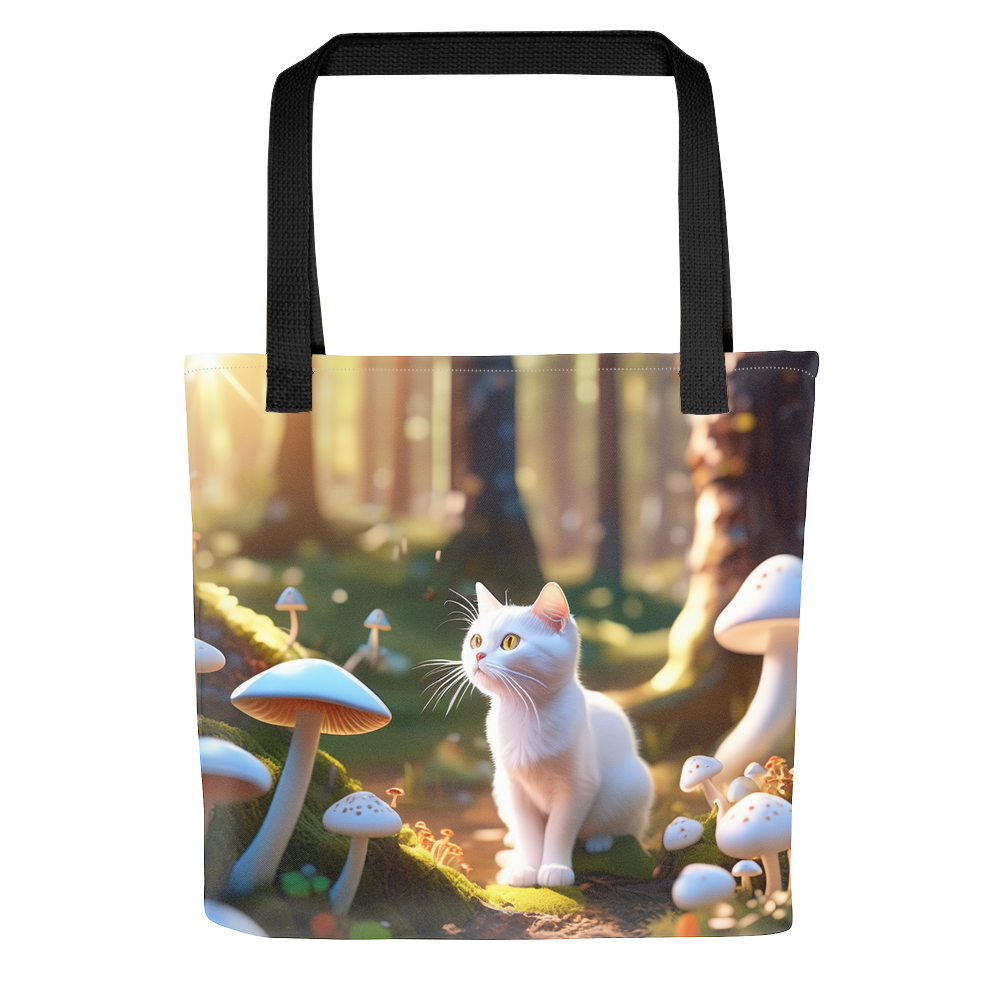 PugMug Custom White Companion Cat Tote