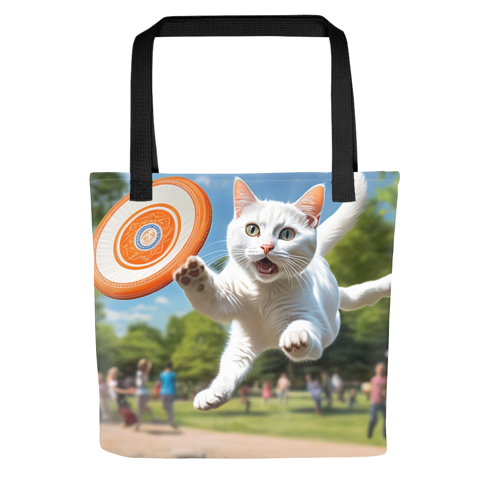 PugMug Custom White Companion Cat Tote