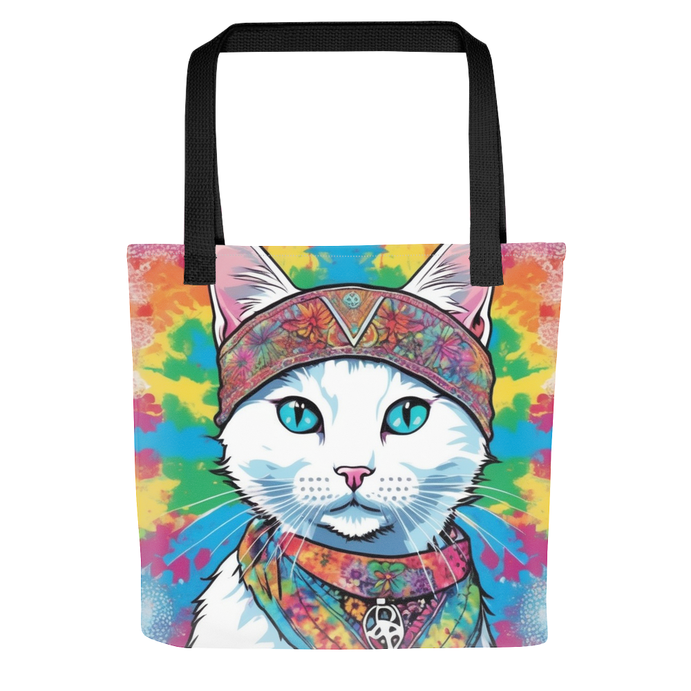 PugMug Custom White Companion Cat Tote