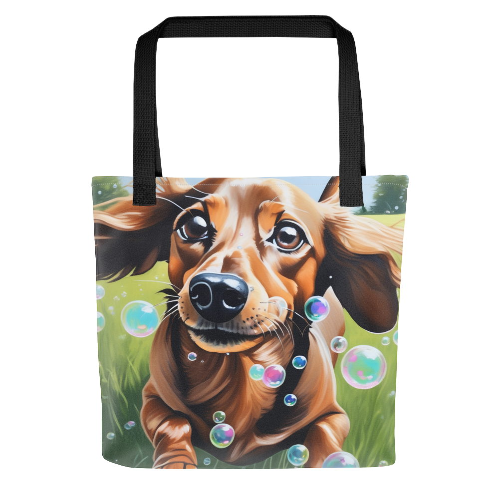 PugMug Custom Tan Dachshund Tote