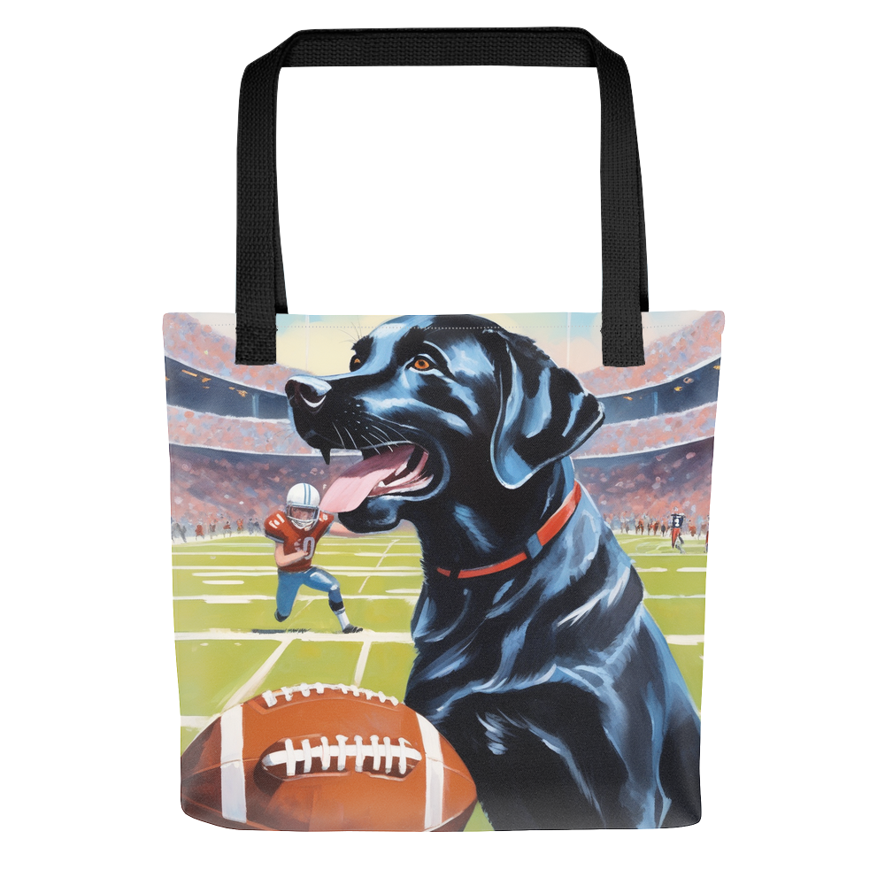 PugMug Custom Black Labrador Retriever Tote