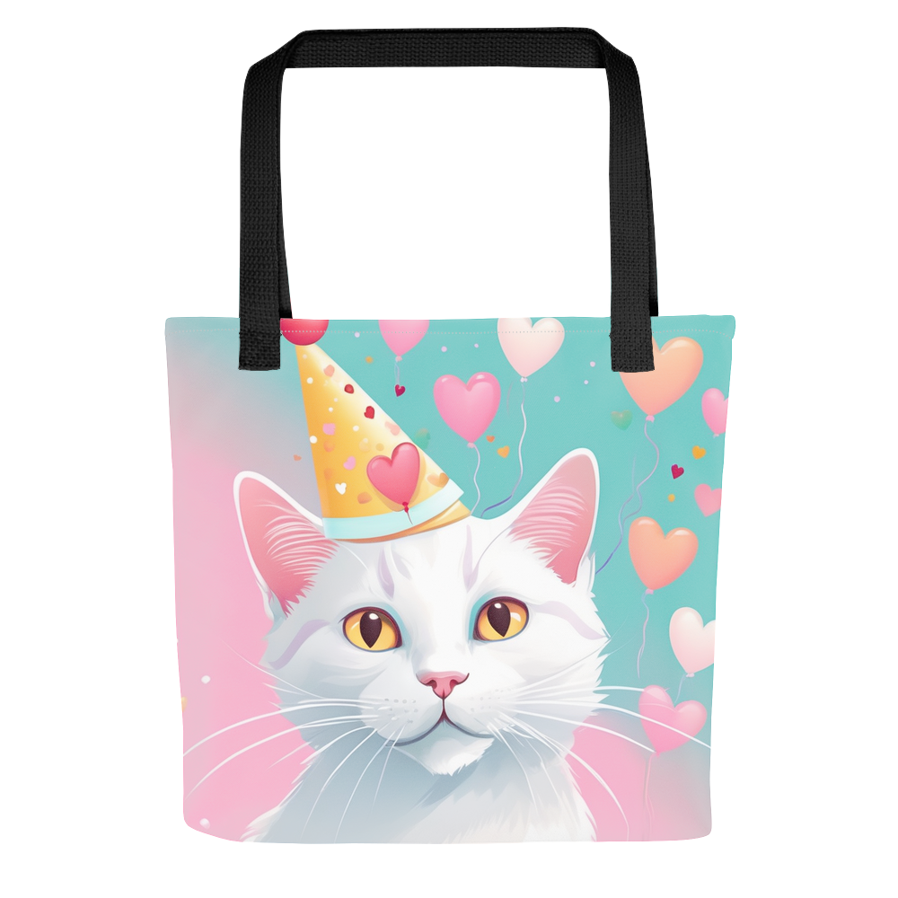 PugMug Custom White Companion Cat Tote