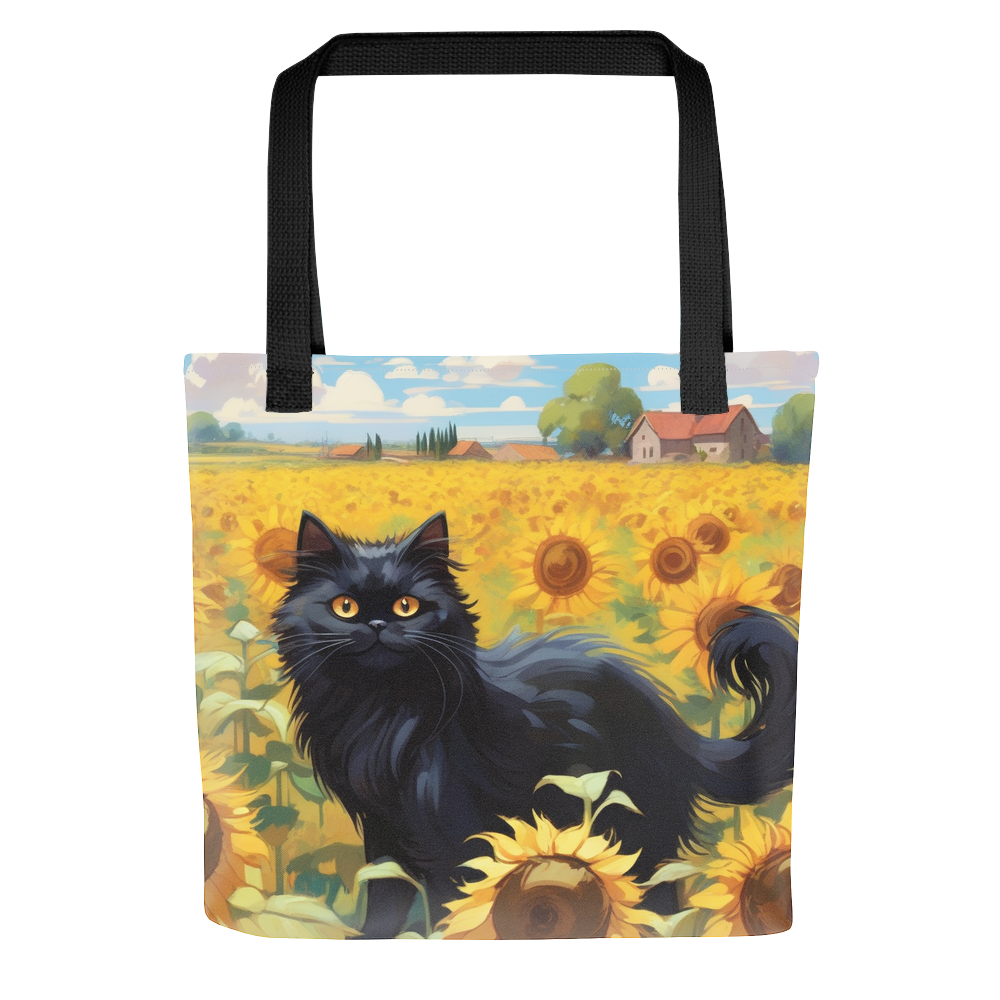 PugMug Custom Black Persian Cat Tote