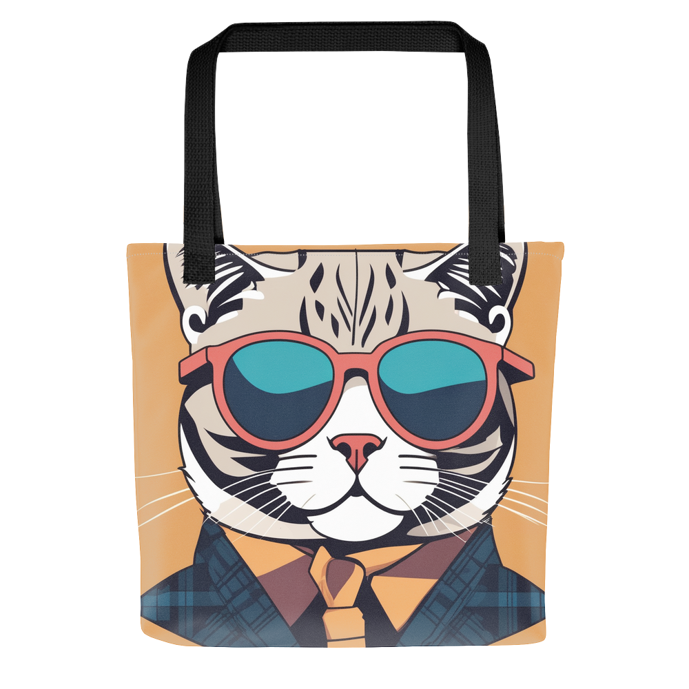 PugMug Custom Tabby Scottish Fold Cat Tote