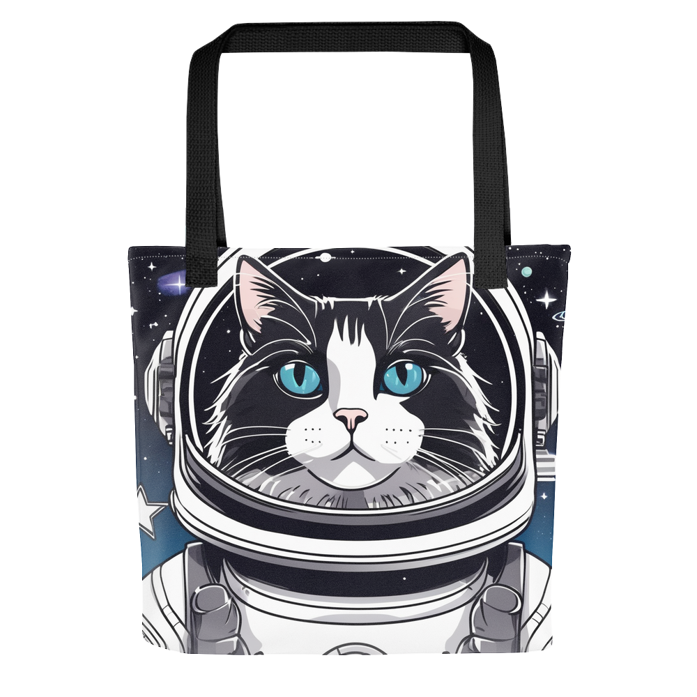 PugMug Custom Black Ragdoll Cat Tote