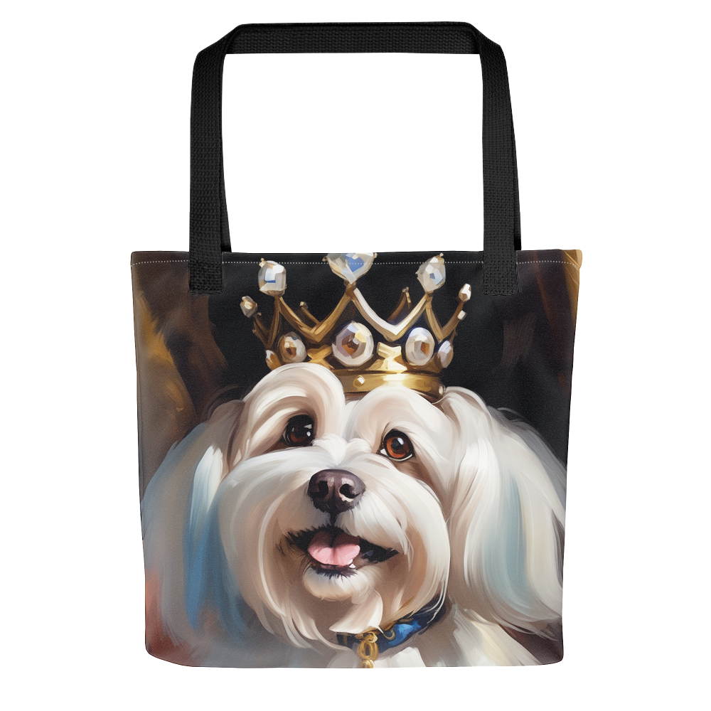 PugMug Custom White Havanese Dog Tote
