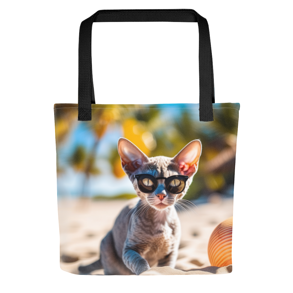 PugMug Custom Tabby Devon Rex Cat Tote