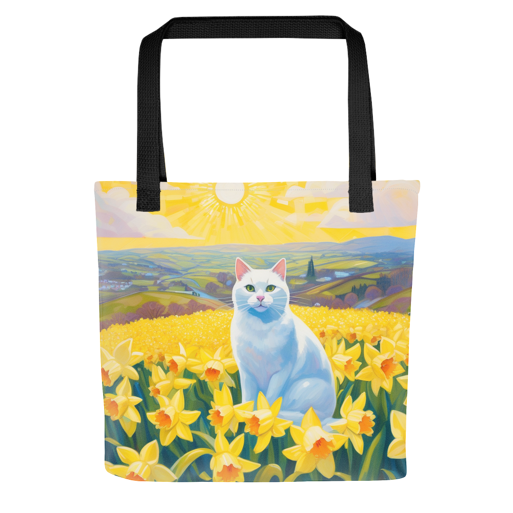 PugMug Custom White Companion Cat Tote