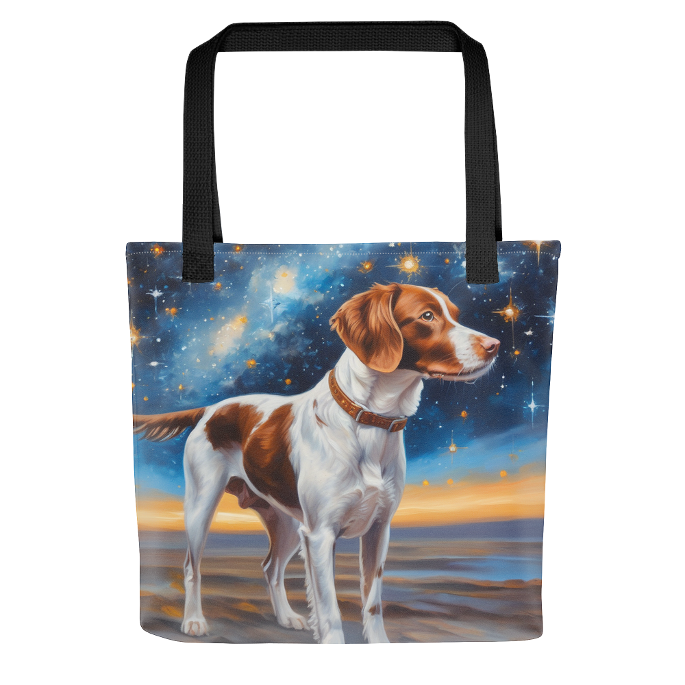 PugMug Custom Brittany Dog Tote