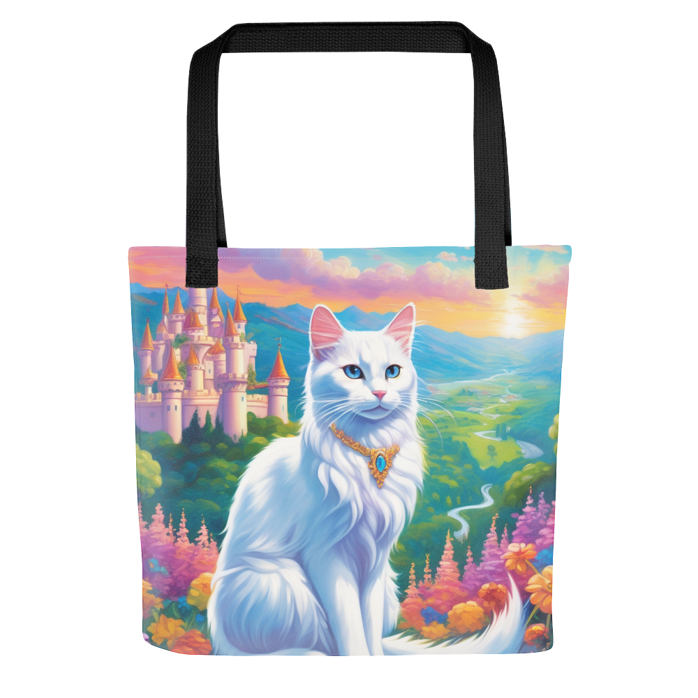PugMug Custom White Companion Cat Tote