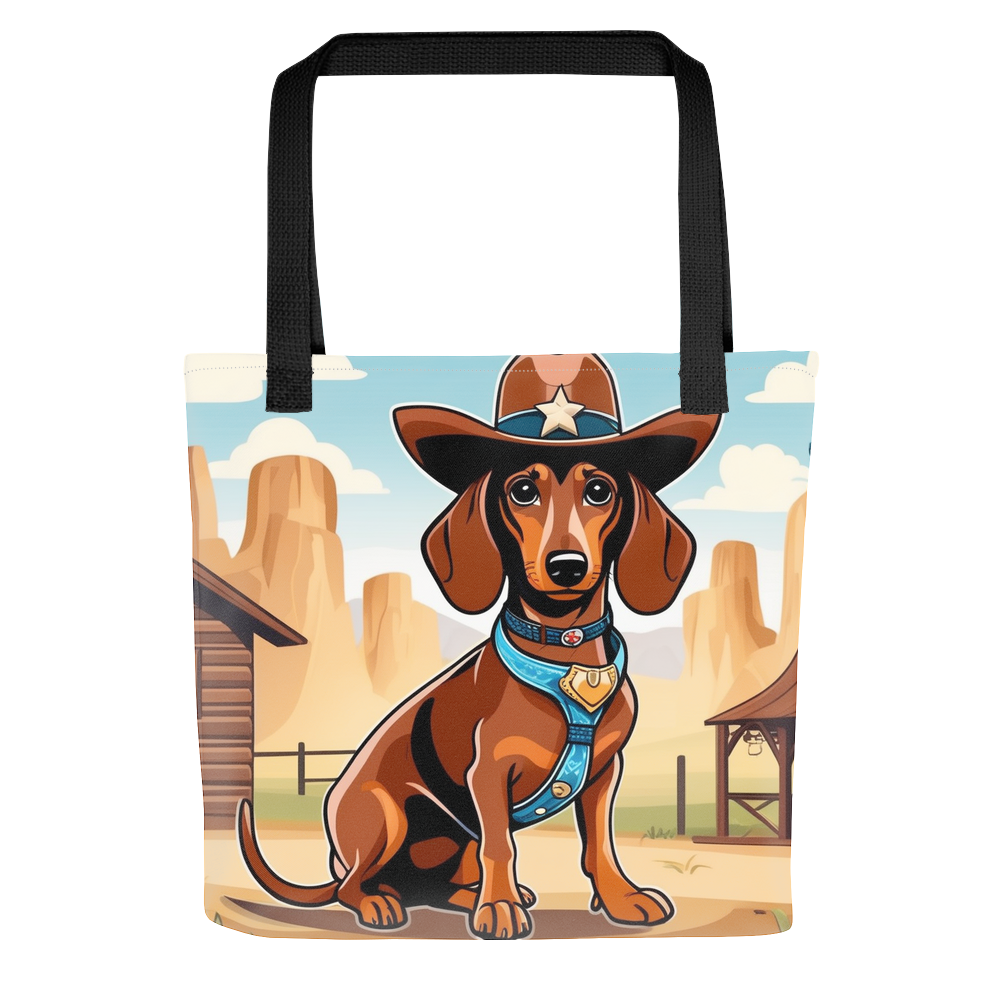 PugMug Custom Tan Dachshund Tote