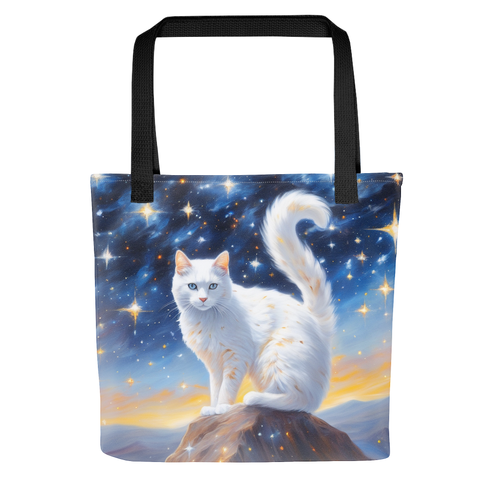 PugMug Custom White Companion Cat Tote