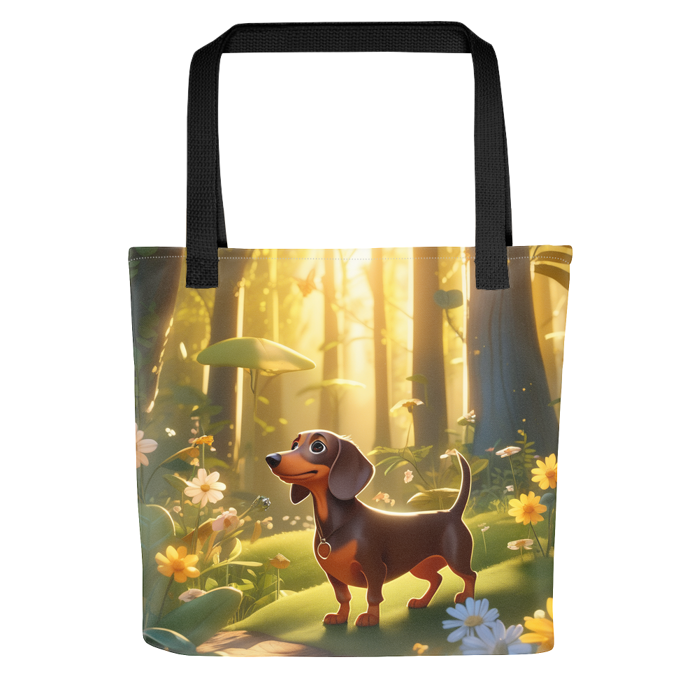 PugMug Custom Tan Dachshund Tote