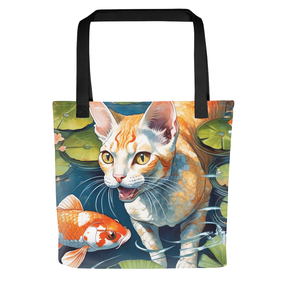 PugMug Custom Tabby Devon Rex Cat Tote