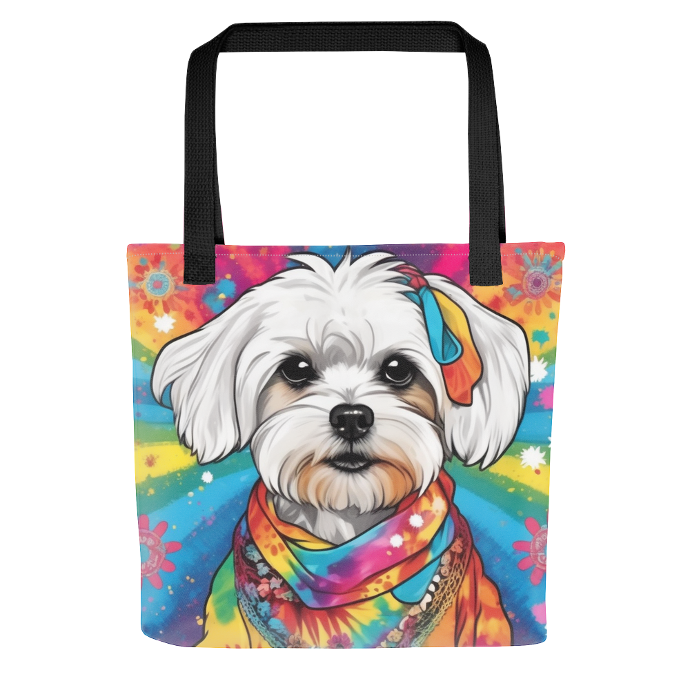 PugMug Custom Maltese Dog Tote