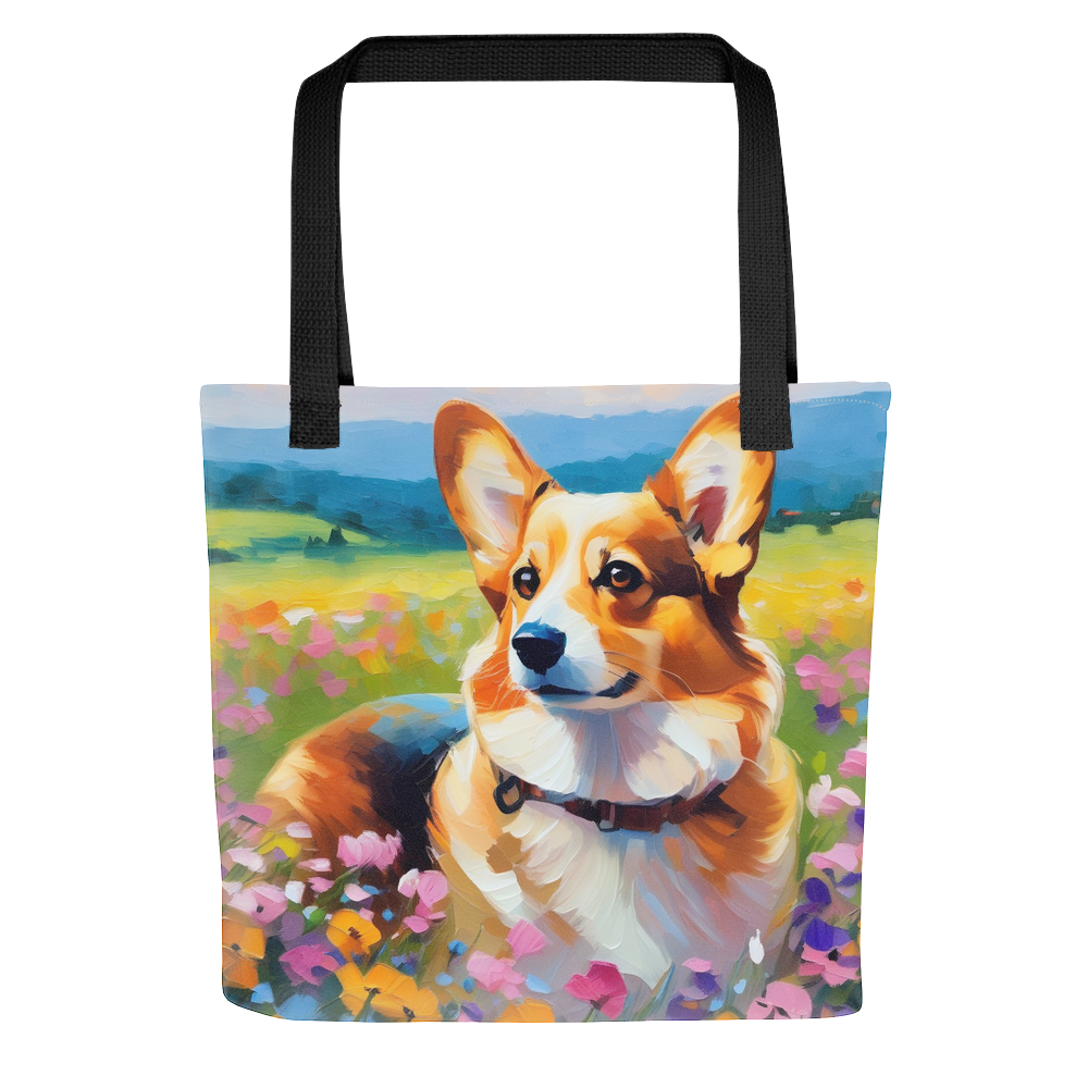 PugMug Custom Pembroke Welsh Corgi Tote