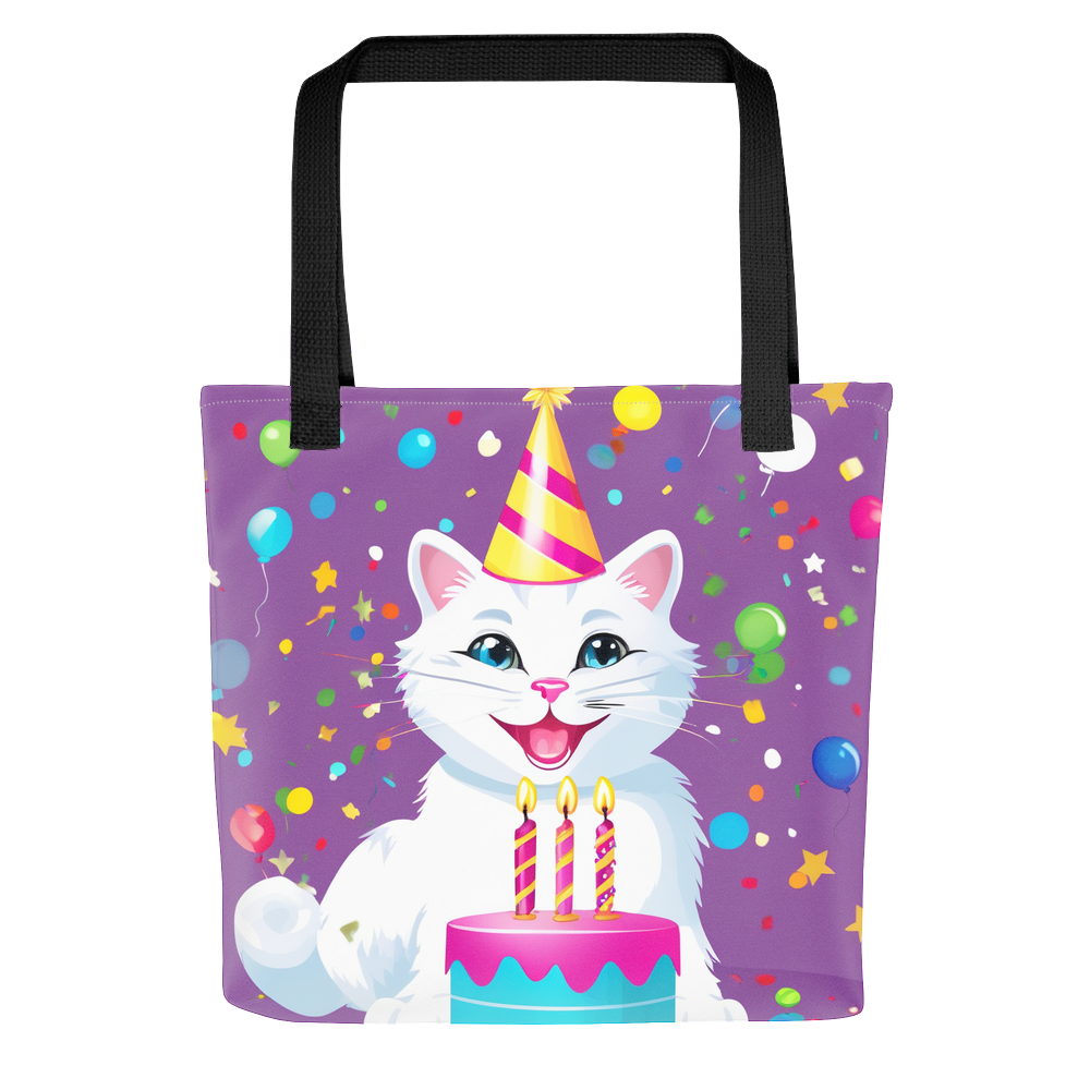 PugMug Custom White Companion Cat Tote