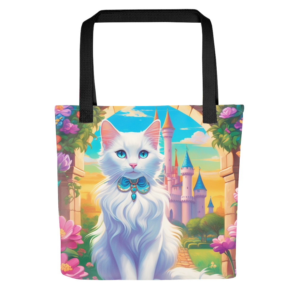 PugMug Custom White Companion Cat Tote