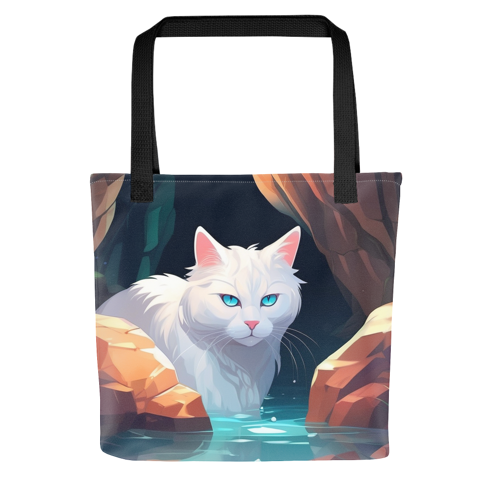 PugMug Custom White Companion Cat Tote