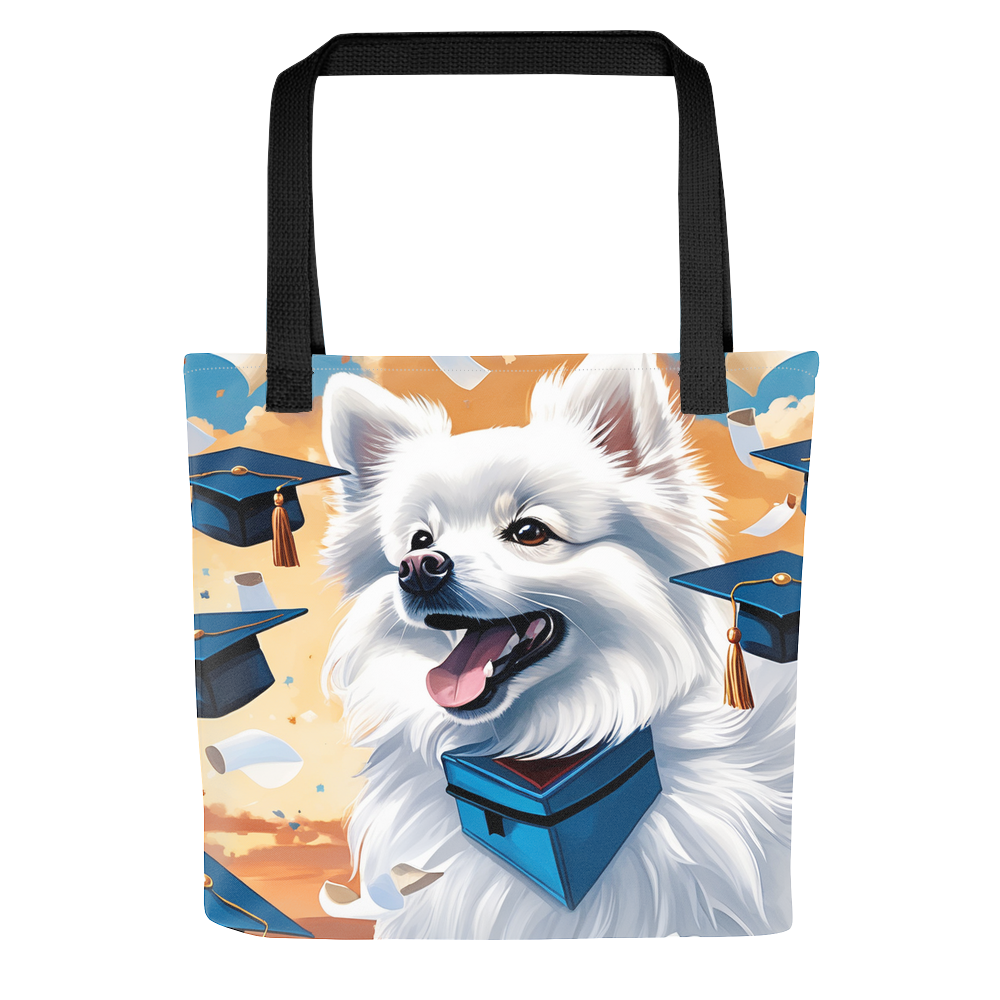 PugMug Custom White Pomeranian Tote