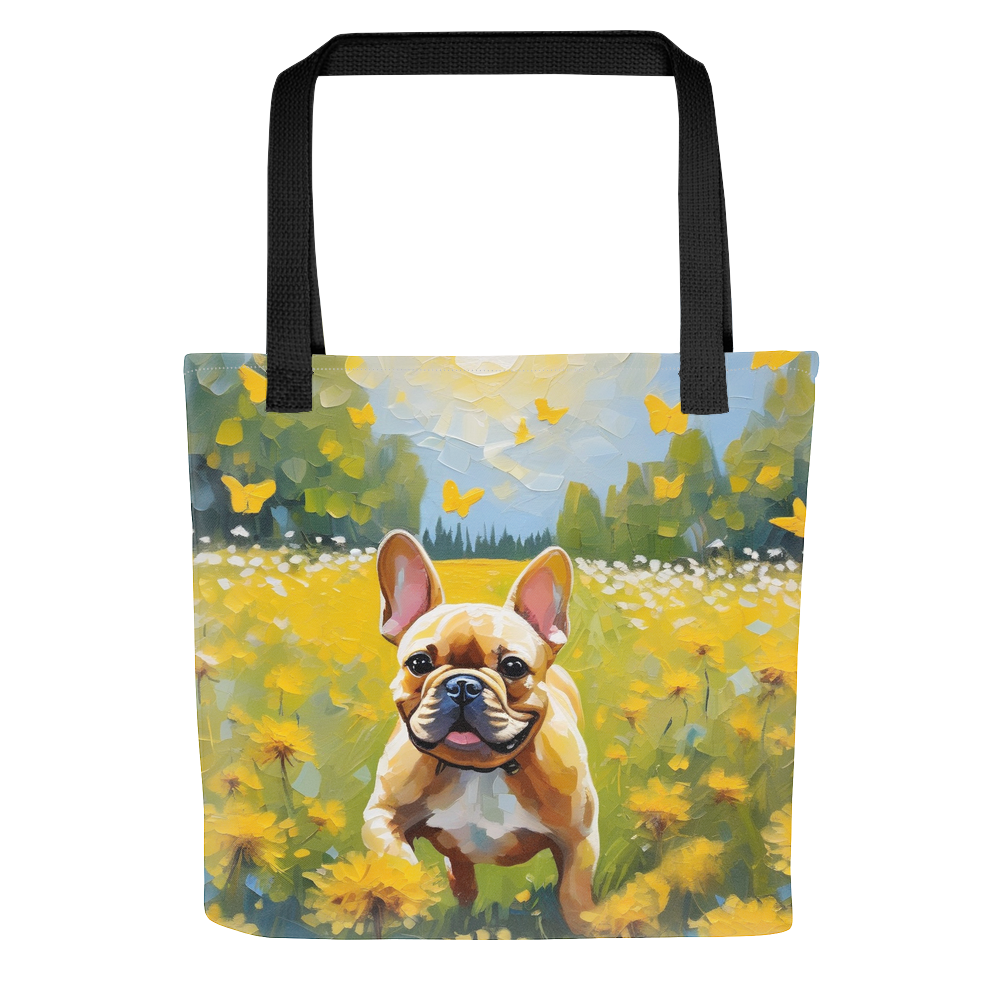 PugMug Custom Tan French Bulldog Tote