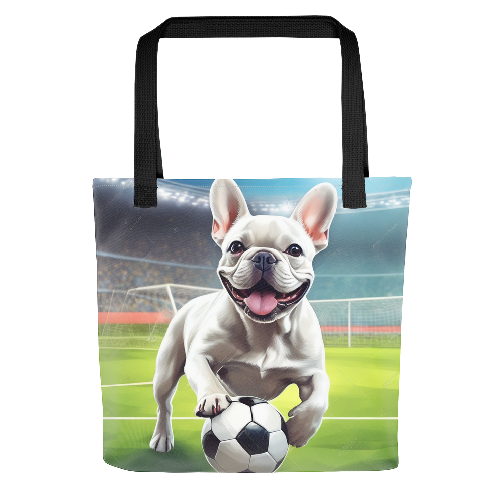 PugMug Custom White French Bulldog Tote