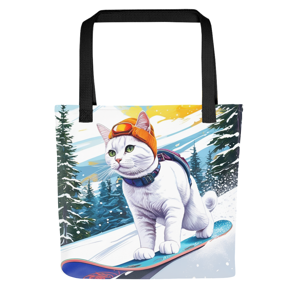 PugMug Custom White Companion Cat Tote