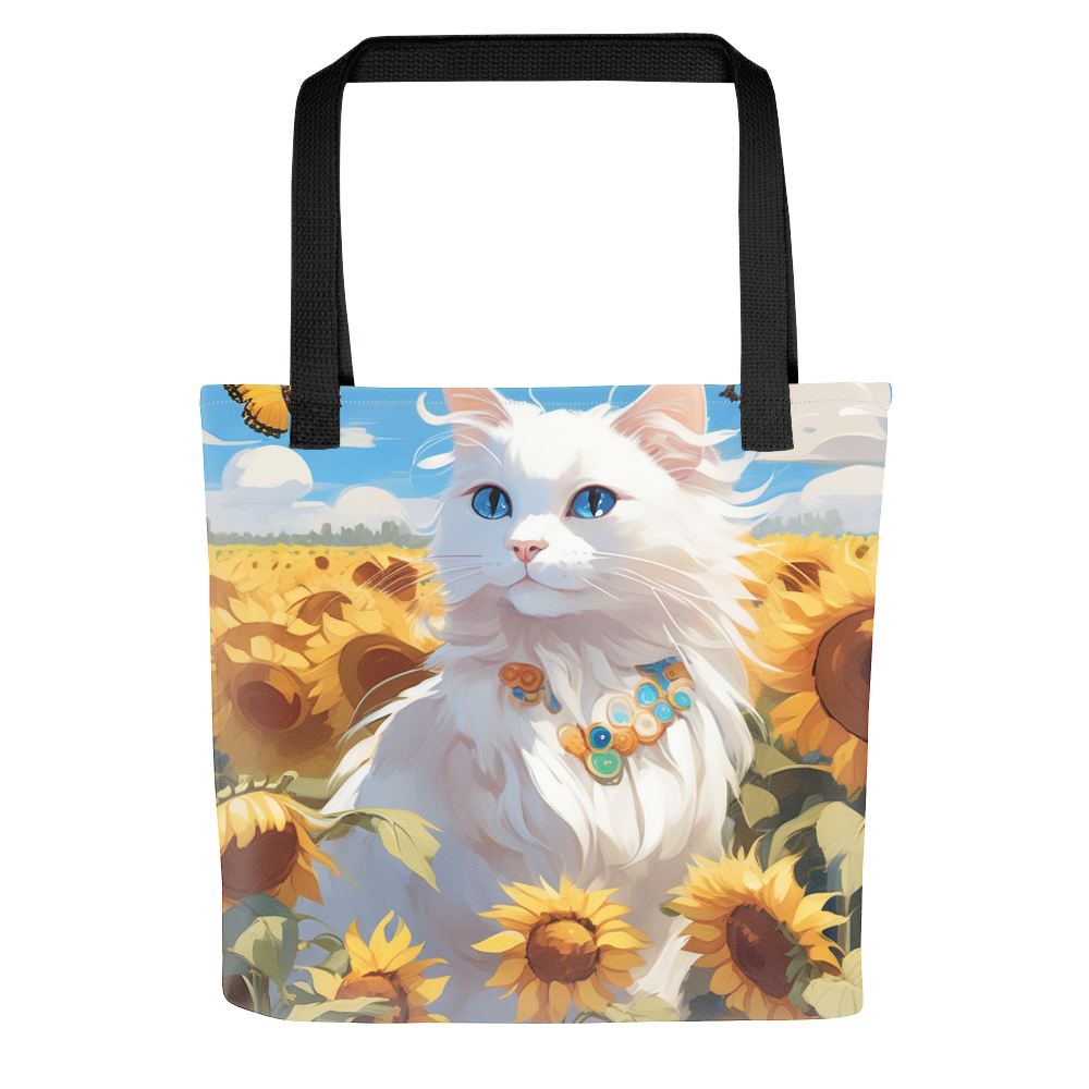 PugMug Custom White Ragdoll Cat Tote
