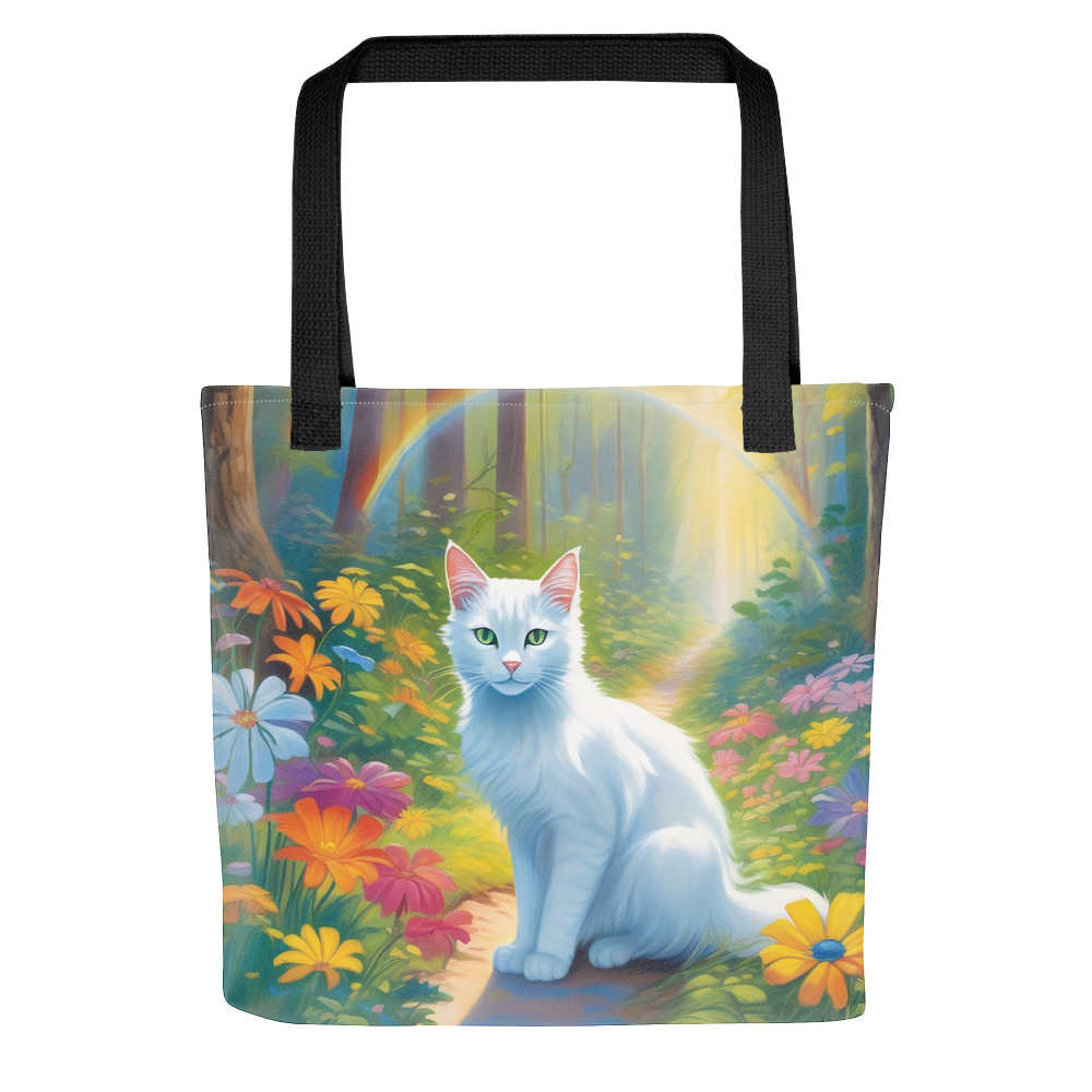 PugMug Custom White Companion Cat Tote