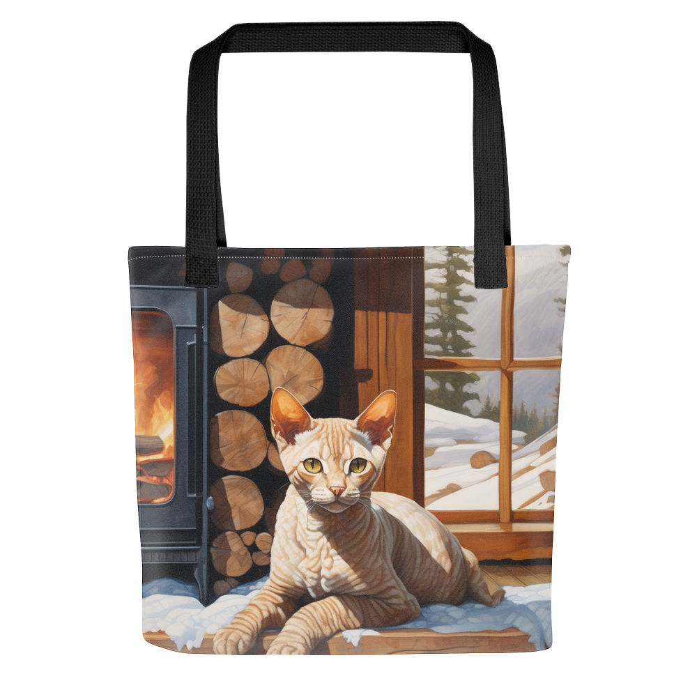 PugMug Custom Tabby Devon Rex Cat Tote