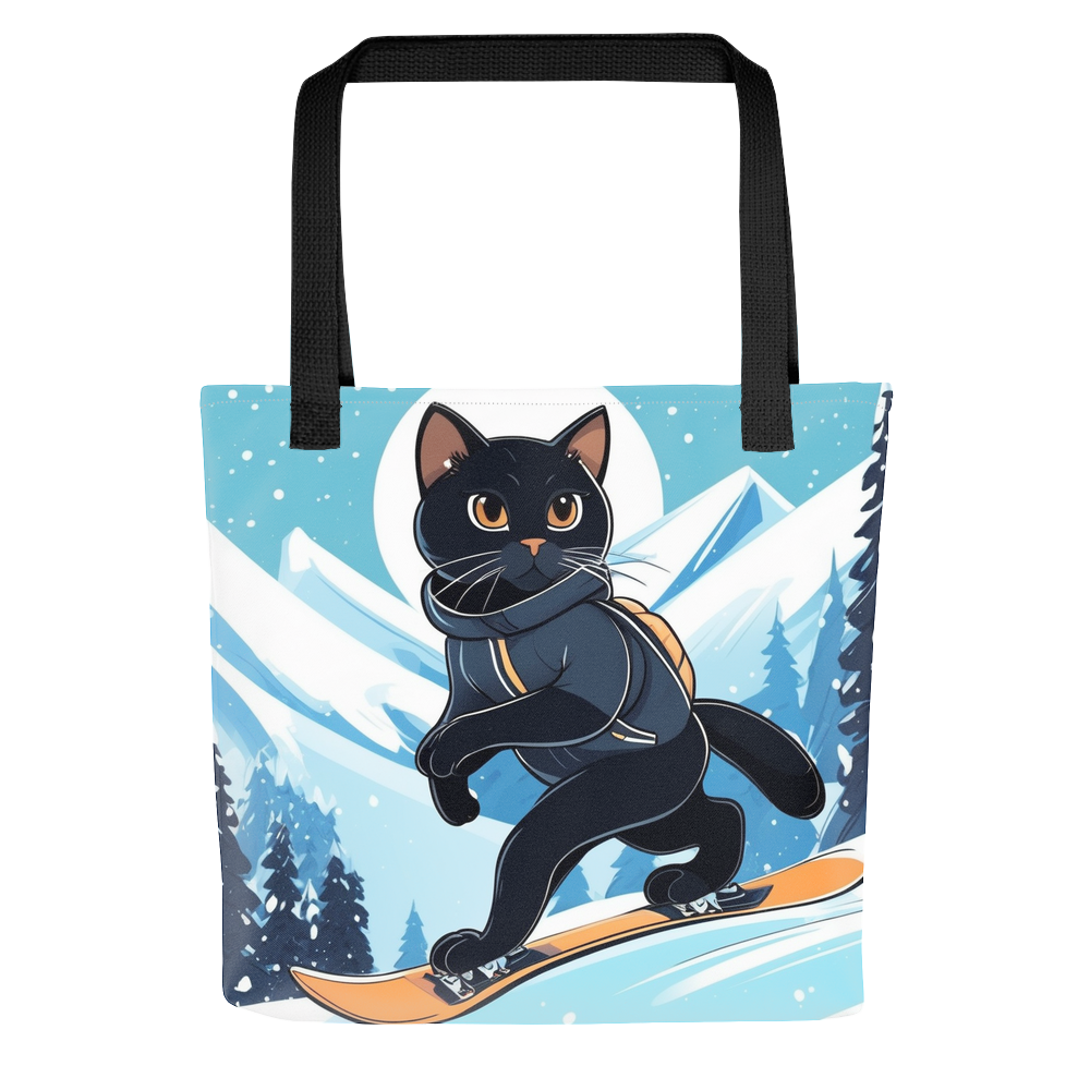 PugMug Custom Black Exotic Cat Tote