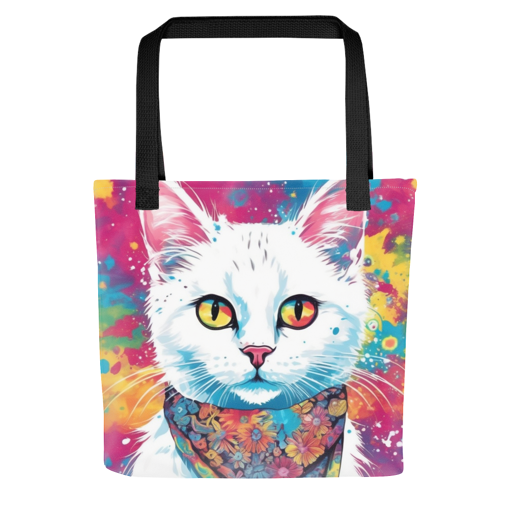 PugMug Custom White Companion Cat Tote
