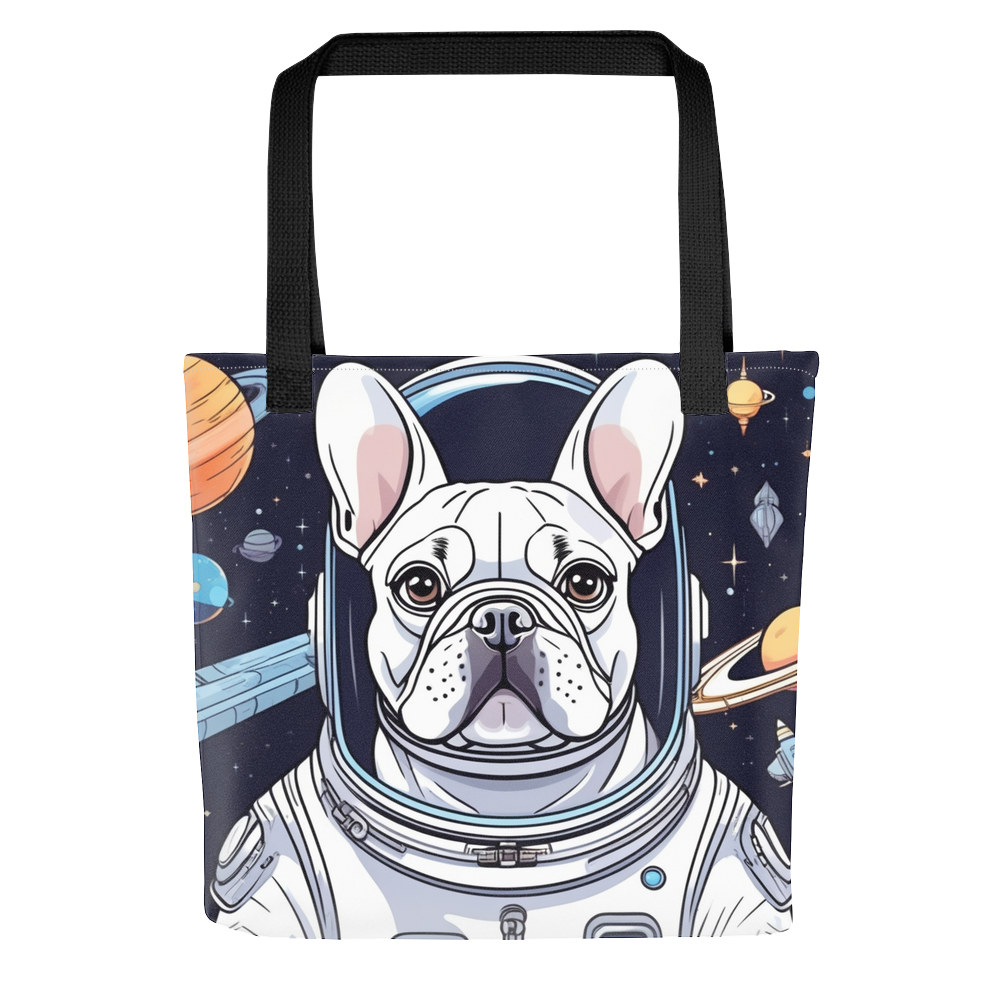 PugMug Custom White French Bulldog Tote