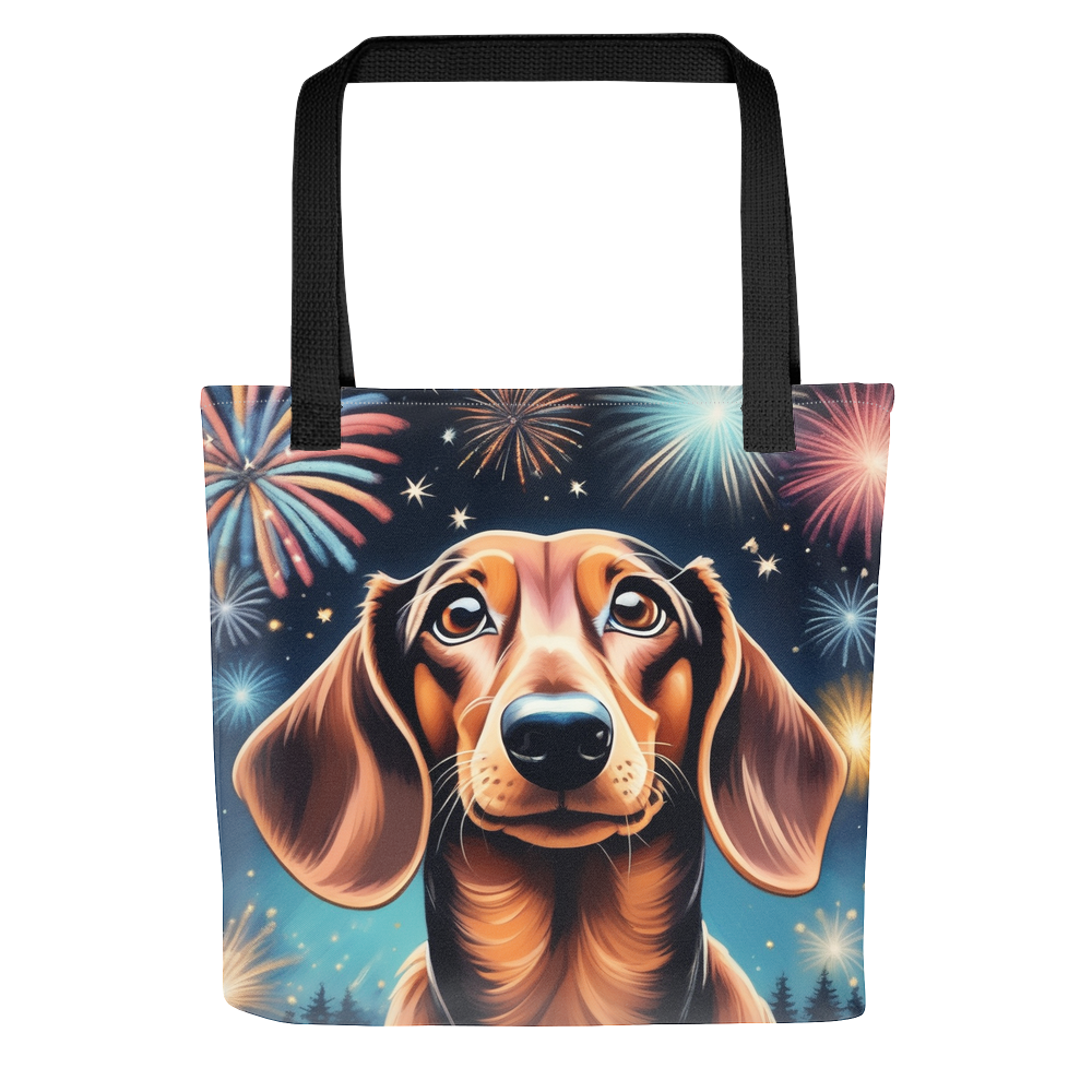 PugMug Custom Tan Dachshund Tote