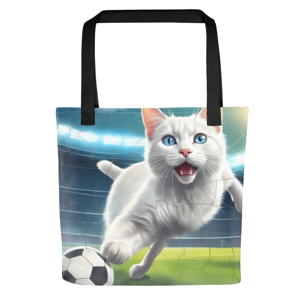 PugMug Custom White Companion Cat Tote