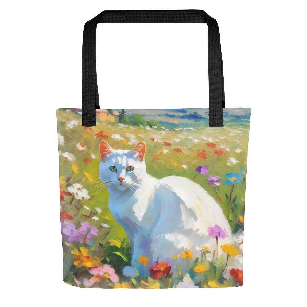 PugMug Custom White Exotic Cat Tote