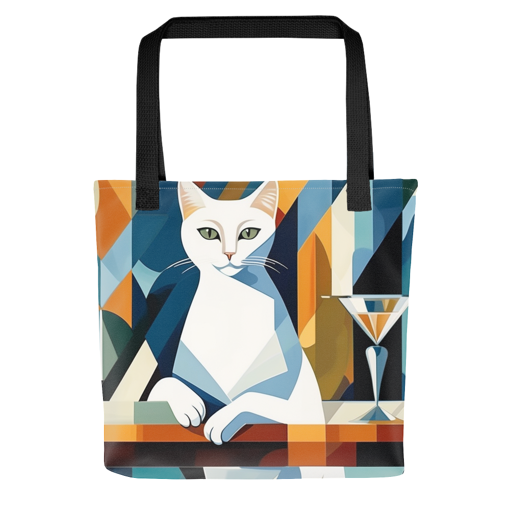 PugMug Custom White Companion Cat Tote