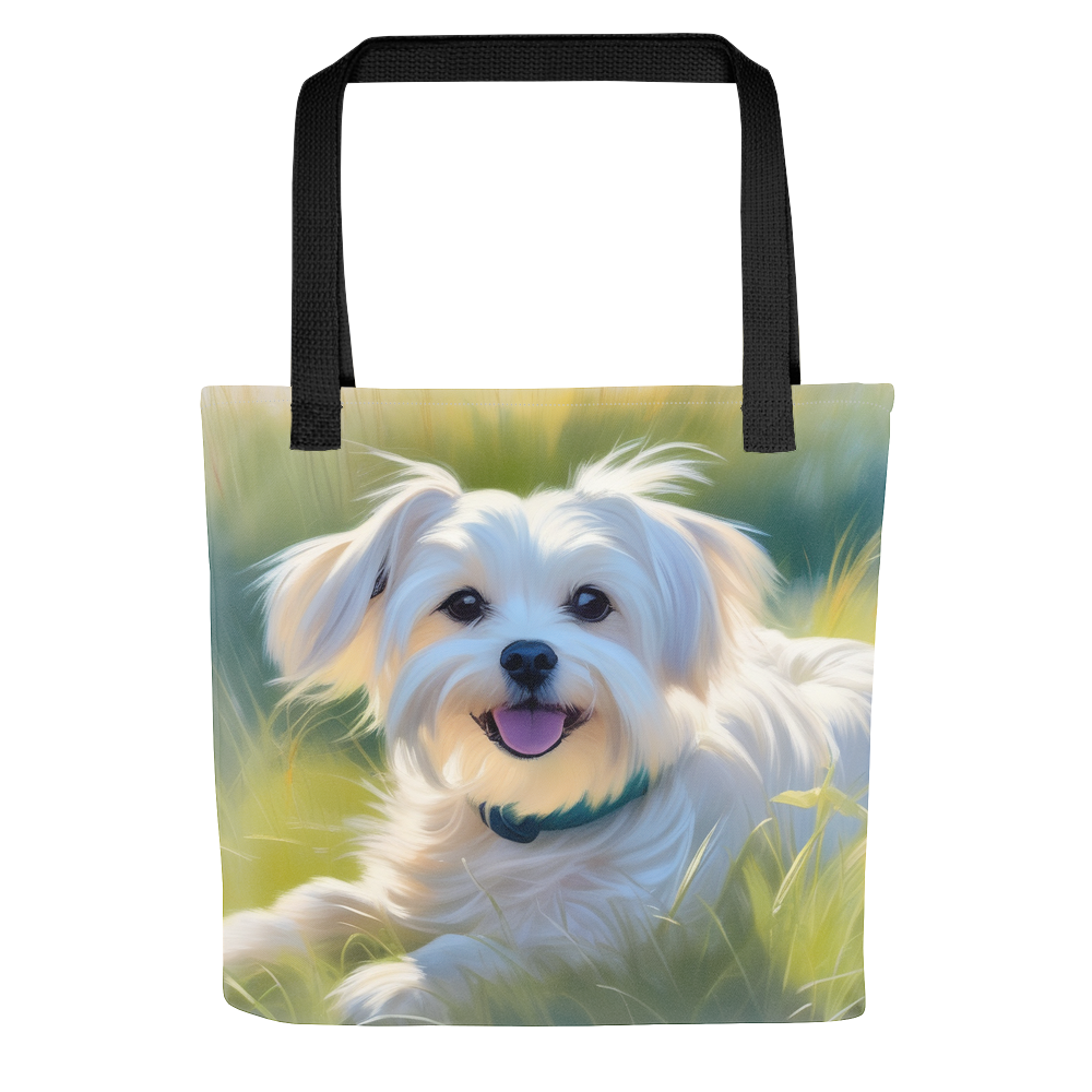 PugMug Custom Maltese Dog Tote