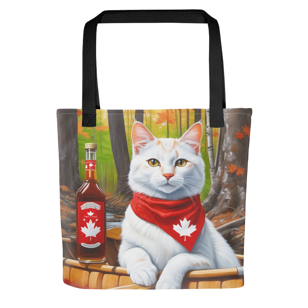 PugMug Custom White Companion Cat Tote