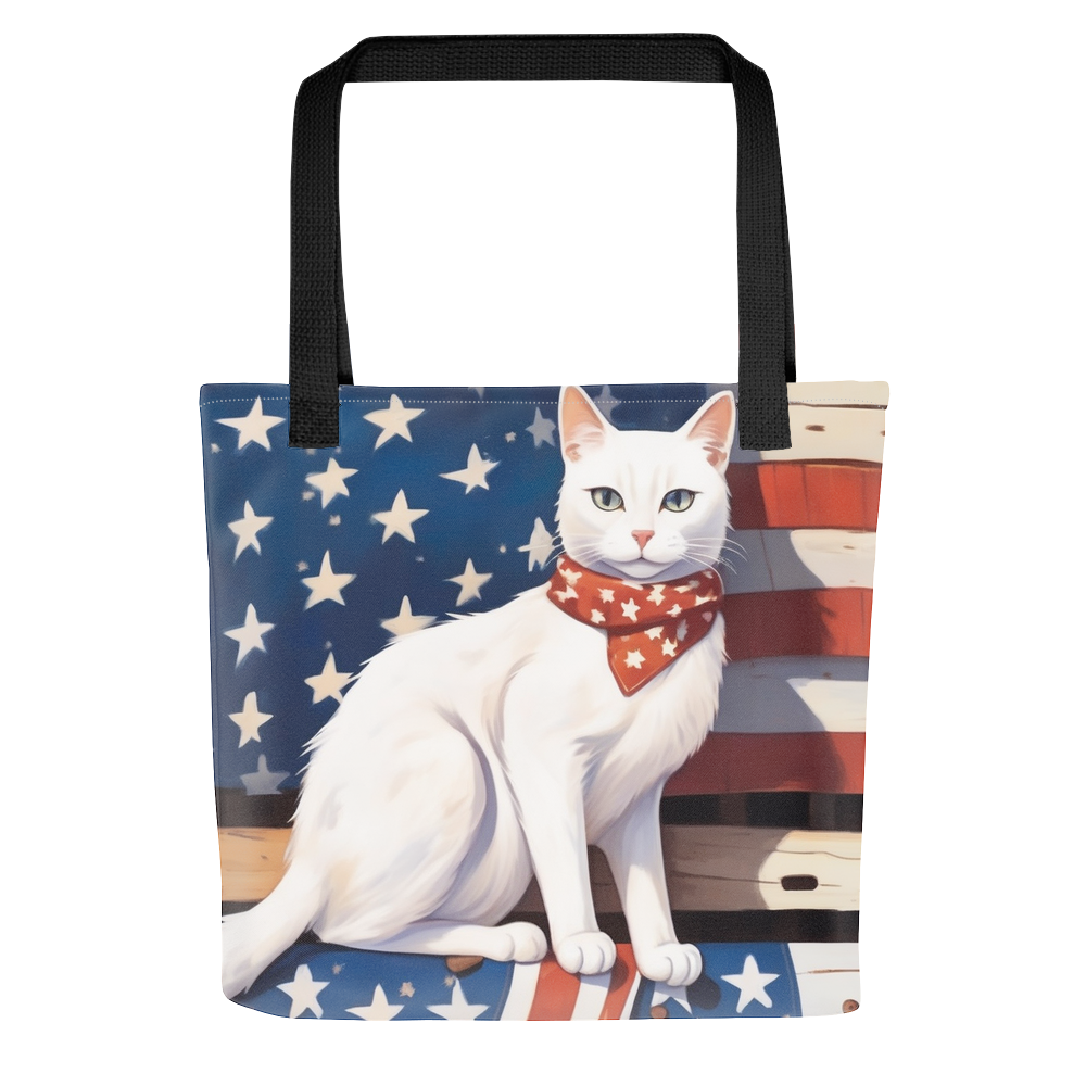 PugMug Custom White Companion Cat Tote