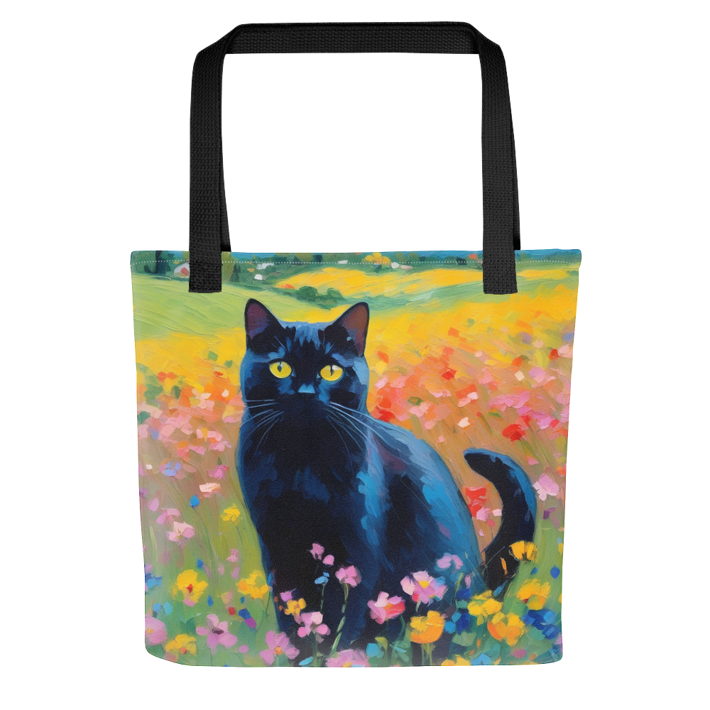 PugMug Custom Black British Shorthair Cat Tote