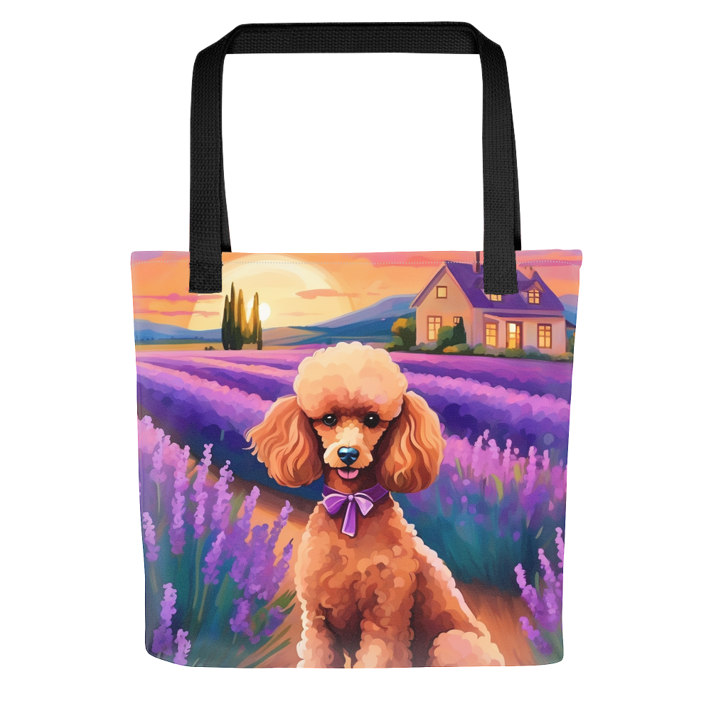 PugMug Custom Tan Poodle Tote